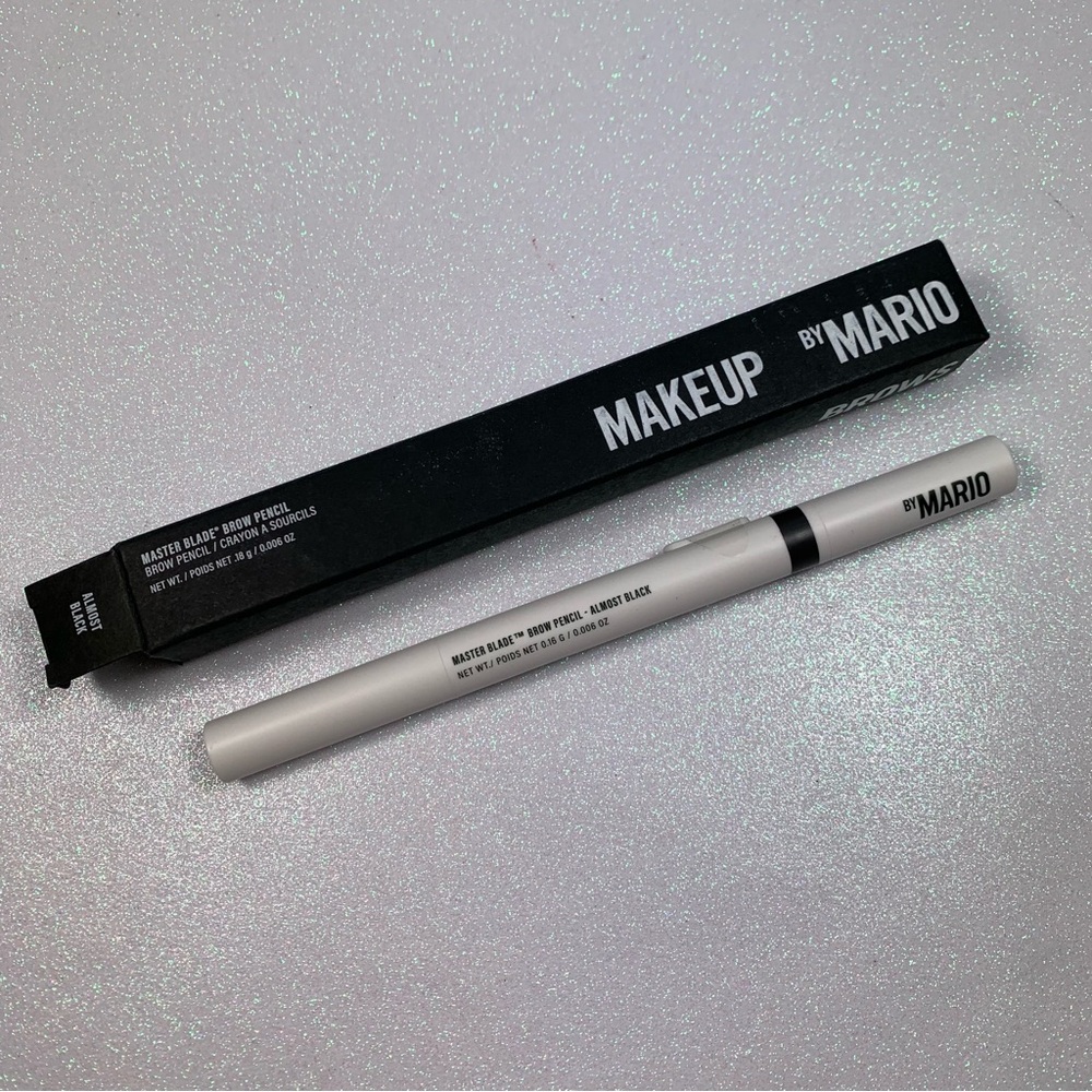 Makeup by Mario Brow Pencil Almost Black BNIB